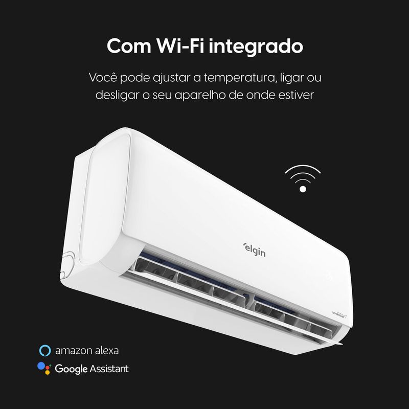 Foto 2 do ar-condicionado Elgin 18.000 BTUs Quente/Frio